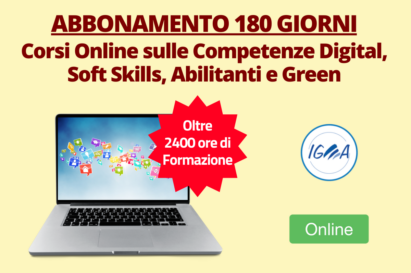 ABBONAMENTO 180 GIORNI Corsi Online