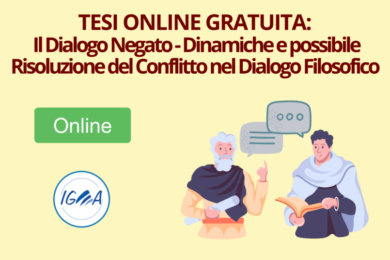 TESI ONLINE Dinamiche e possibile Risoluzione del Conflitto nel Dialogo Filosofico