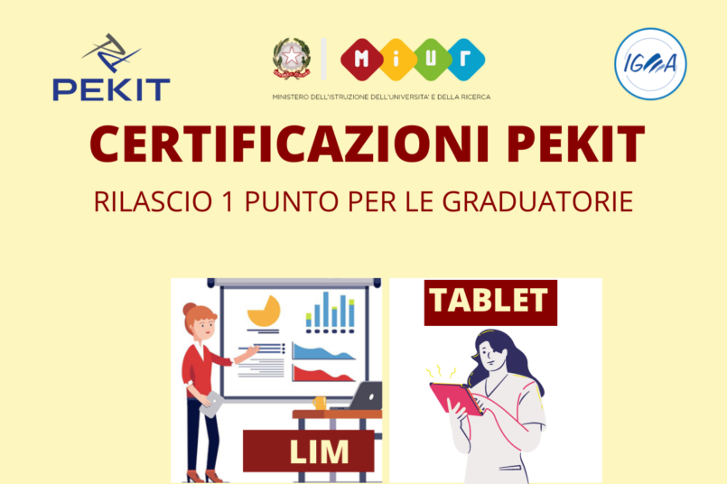 UN PUNTO GRADUATORIE SCUOLA MIUR LIM e TABLET