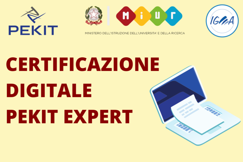 CERTIFICAZIONE DIGITALE PEKIT EXPERT