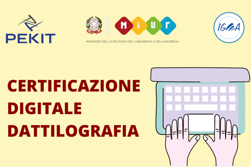 CERTIFICAZIONE DIGITALE PEKIT DATTILOGRAFIA