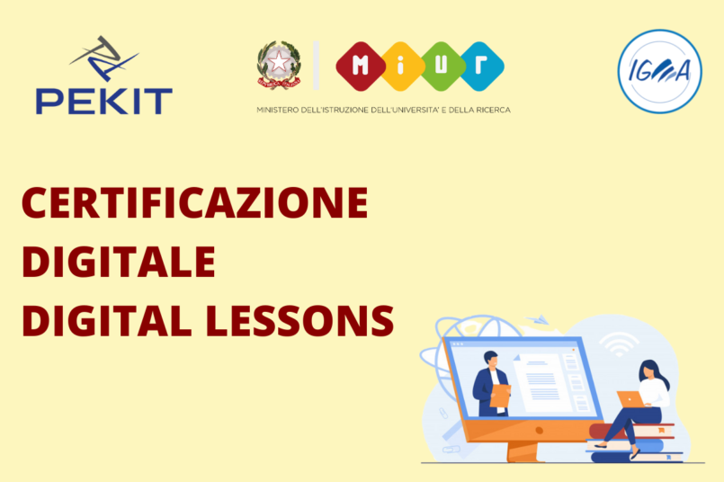 CERTIFICAZIONE DIGITALE PEKIT DIGITAL LESSONS