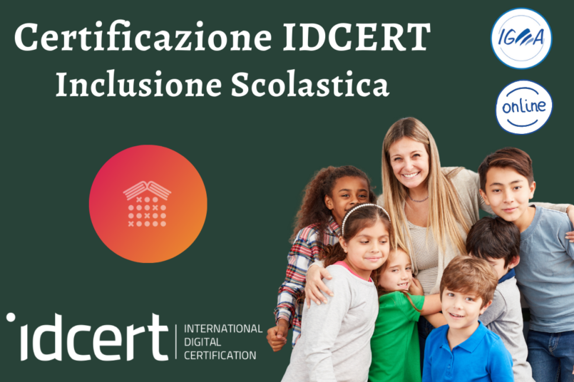 CERTIFICAZIONE IDCERT INCLUSIONE SCOLASTICA