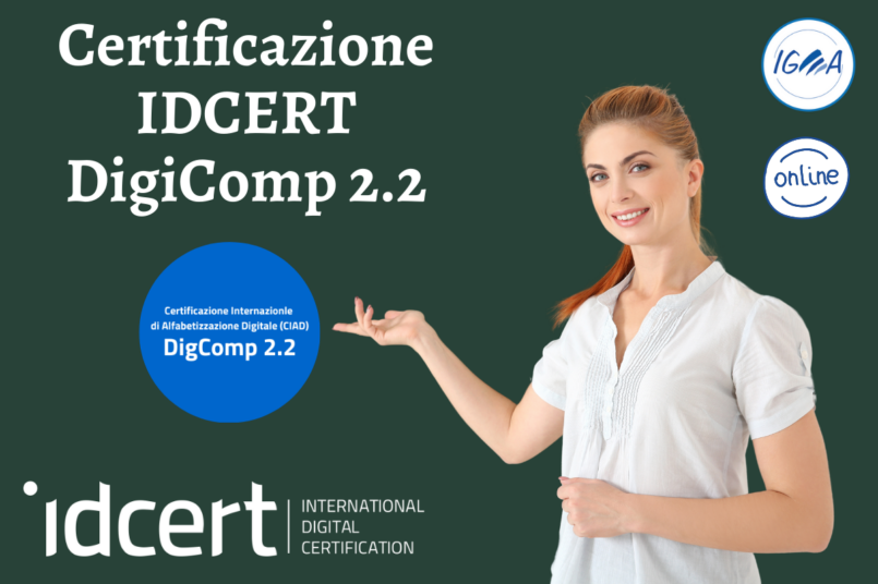 CERTIFICAZIONE IDCERT DigComp 2.2