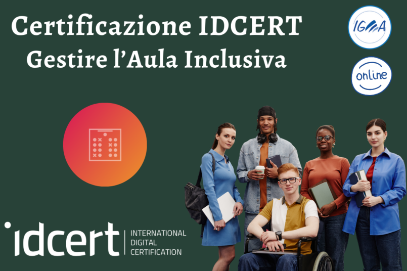 Idcert GESTIRE AULA INCLUSIVA