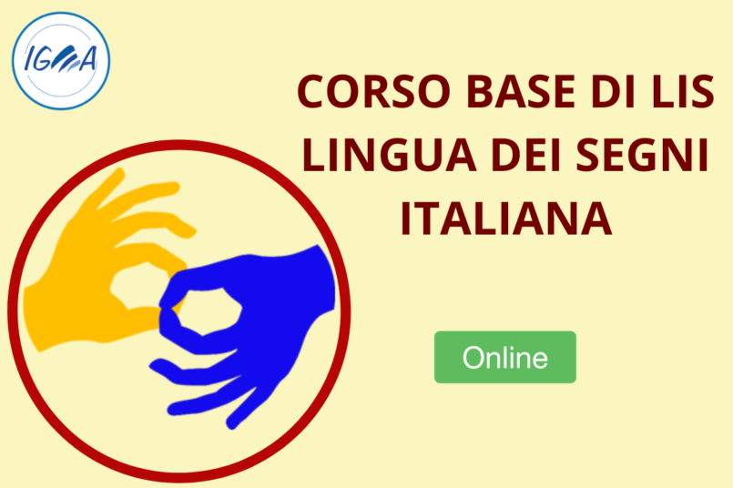 Corso Online Base di LIS - Lingua dei Segni Italiana