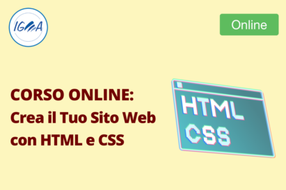 Corso Online Sito Web HTML CSS