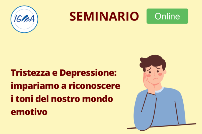 Seminario Online Tristezza Depressione