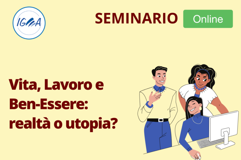 Seminario Online Vita Lavoro Ben-essere