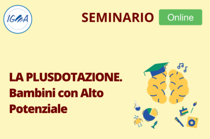 Seminario Online La Plusdotazione - Bambini con Alto Potenziale