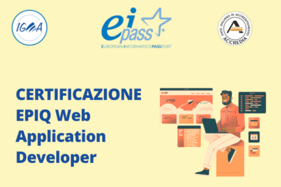 CERTIFICAZIONE EIPASS EPIQ Web Application Developer vetrina