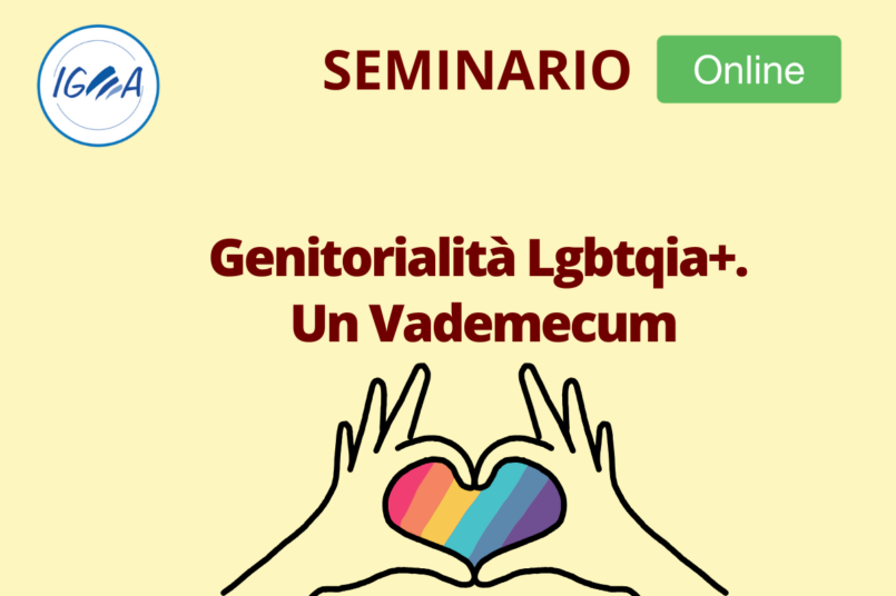 Seminario Genitorialità Lgbtqia+ Vademecum