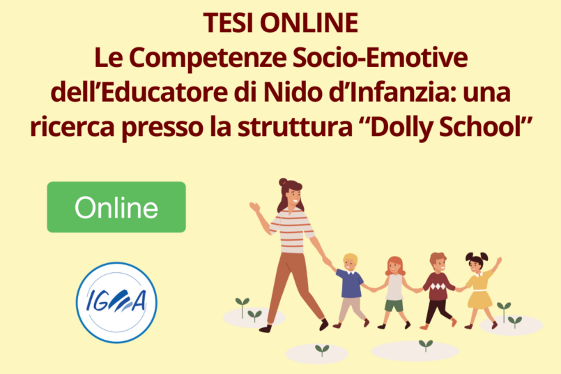 Tesi Online Le Competenze Socio-Emotive dell Educatore di Nido d Infanzia Media