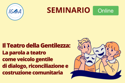 SEMINARIO ONLINE Il teatro della gentilezza
