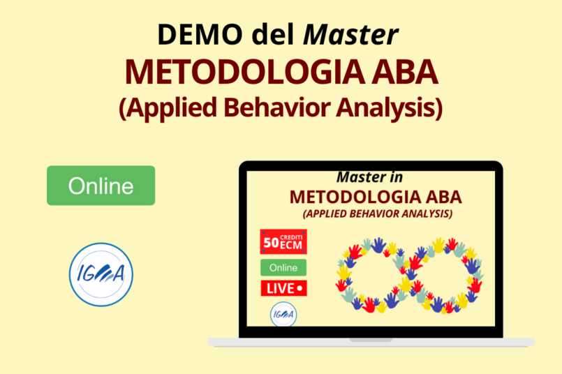 DEMO del Master Online in Metodologia ABA