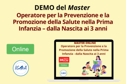 DEMO del MASTER ONLINE Operatore Salute Prima Infanzia