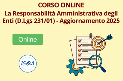 Corso Responsabilità Amministrativa Enti 2025