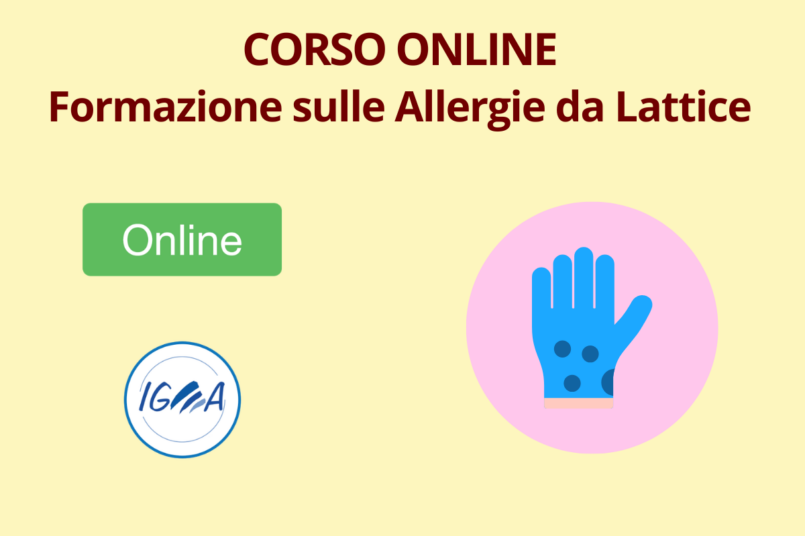 Corso Online ormazione Allergie Lattice