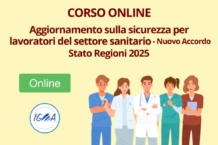 aggiornamento sicurezza sanitario 2025