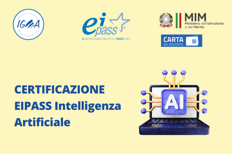 Eipass Intelligenza Artificiale Carta Docente
