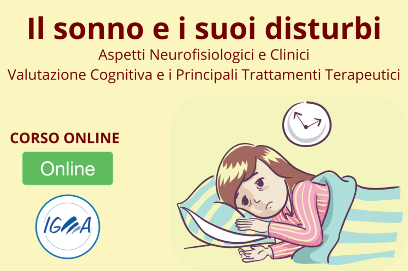 Corso online - Il sonno e i suoi disturbi