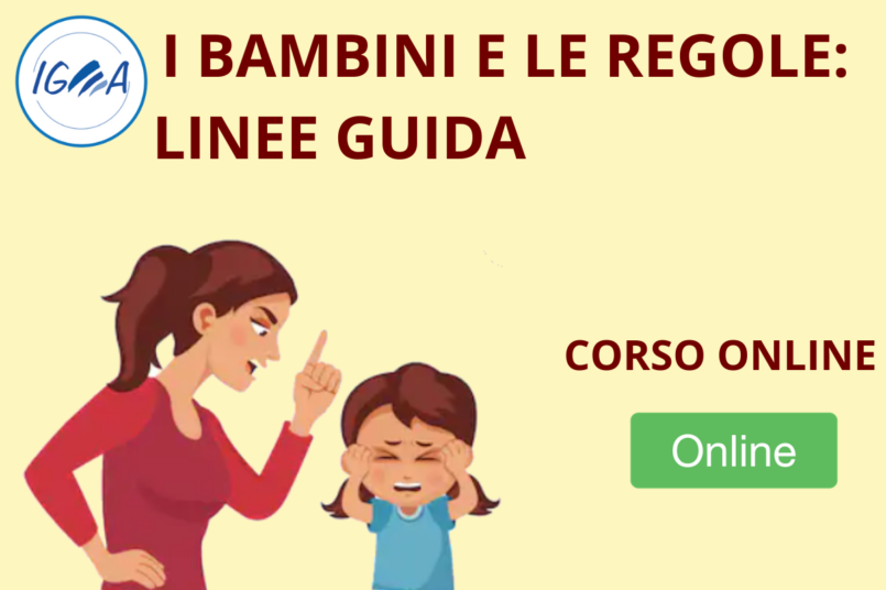 Corso Online - I bambini e le regole - linee guida