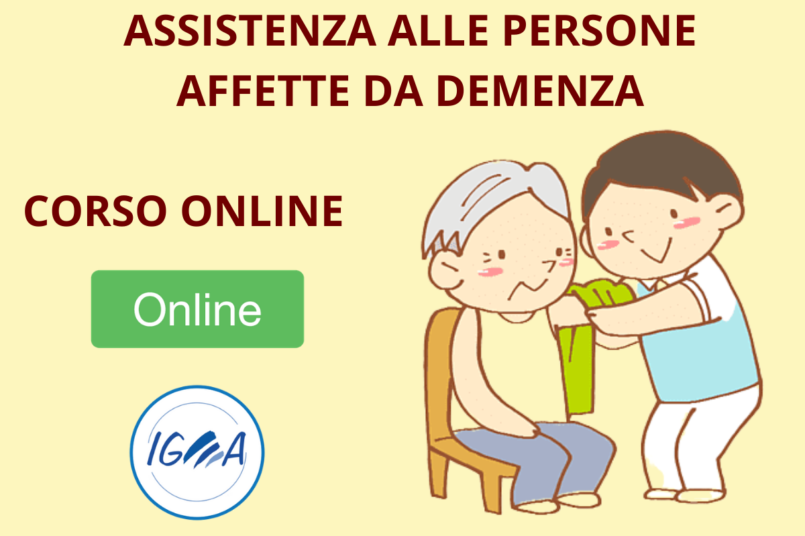 Corso Online - Assistenza alle persone affette da demenza