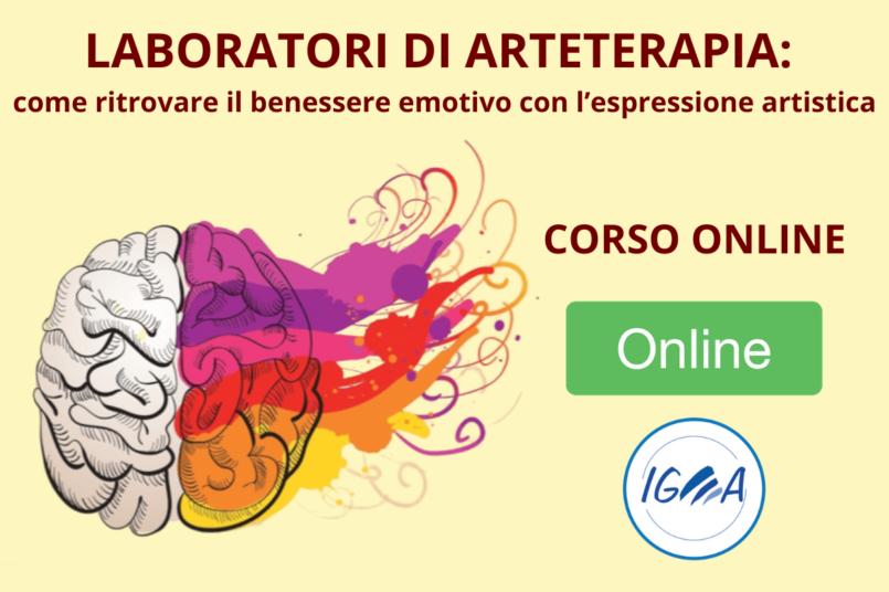 Corso Online - LABORATORI DI ARTETERAPIA