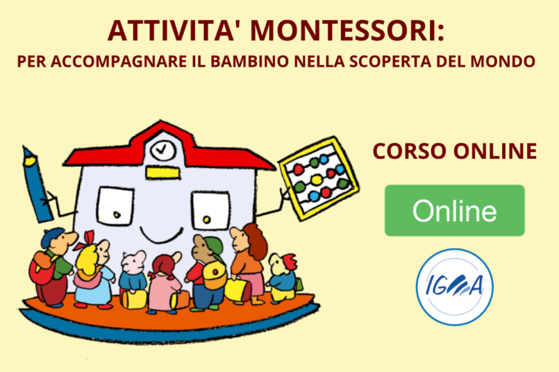 Corso Online - Attività Montessori