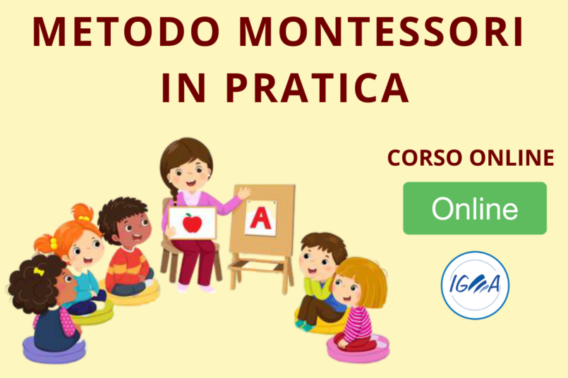 Corso Online - Metodo Montessori in pratica