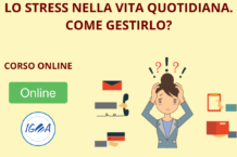 Corso Online - stress come gestirlo