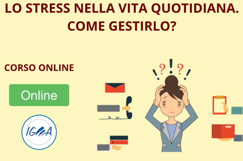 Corso Online - stress come gestirlo