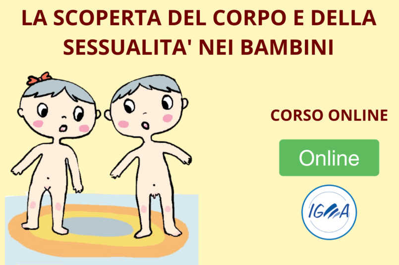 Corso Online - scoperta del corpo nei bambini