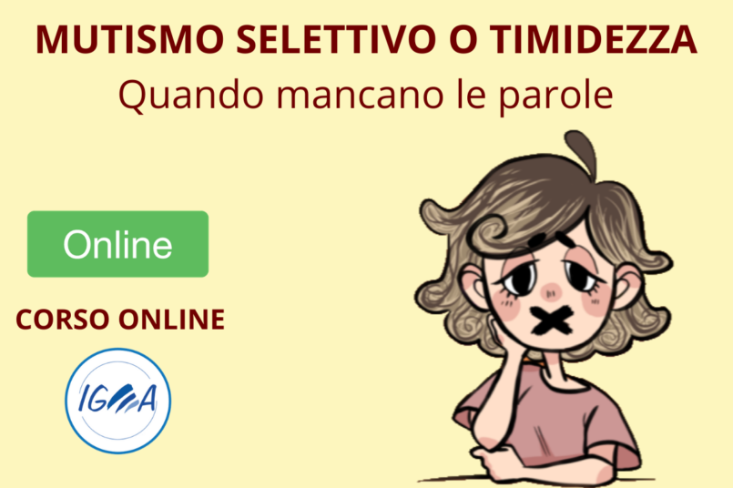 Corso Online - Mutismo selettivo