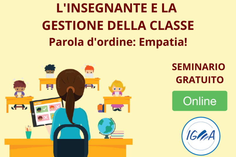 seminario gratuito l'insegnante e la gestione della classe