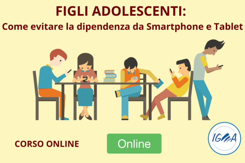 Corso Online - Figli Adolescenti_ dipendenza da smartphone