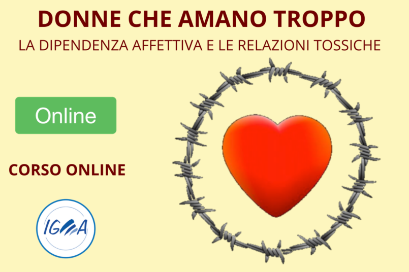 Corso Online dipendenza affettiva