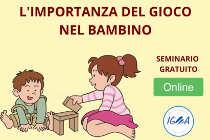 SEMINARIO GRATUITO IMPORTANZA DEL GIOCO NEL BAMBINO