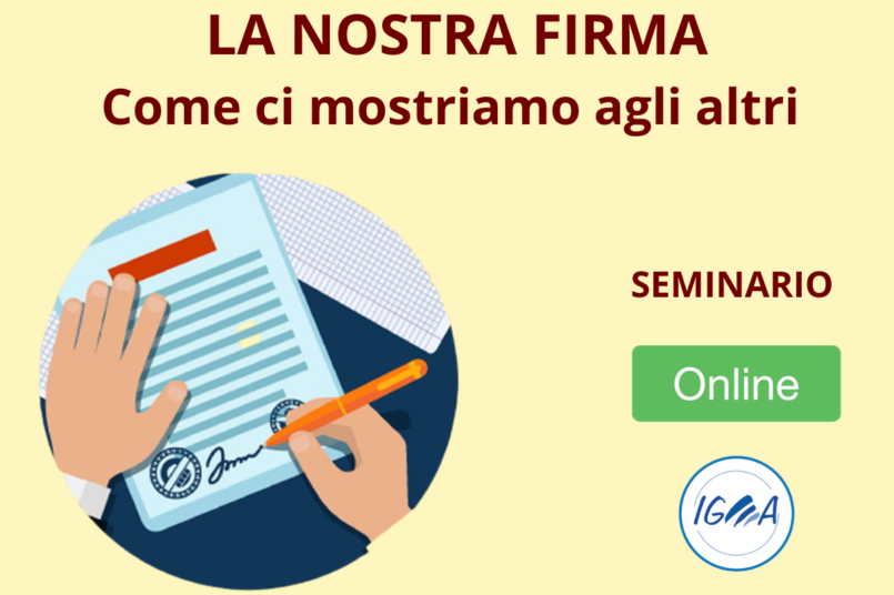 seminario la nostra firma