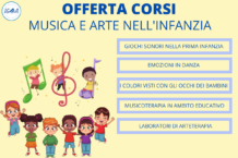 offerta corsi MUSICA ARTE INFANZIA