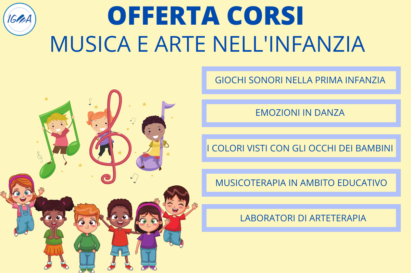 offerta corsi MUSICA ARTE INFANZIA