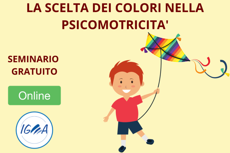 seminario gratuito psicomotricità e colori