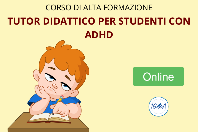 Corso Online - tutor per studenti con ADHD