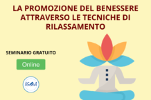 seminario online gratuito tenciche rilassamento