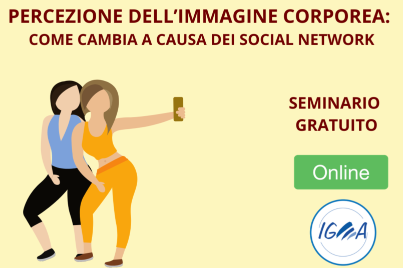 seminario gratuito percezione corporea e social network