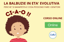 Corso Online la balbuzie in eta evolutiva
