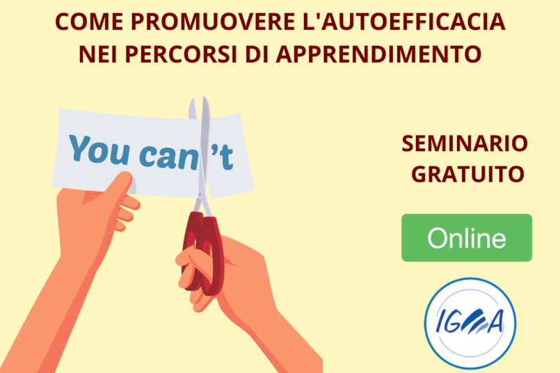 seminario gratuito cos è l autoefficacia