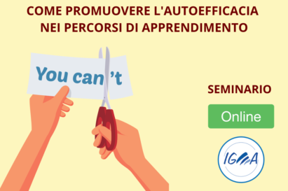 seminario Come Promuovere l'Autoefficacia nei Percorsi di Apprendimento