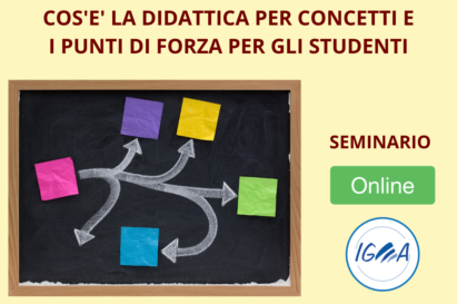 seminario cos'è la didattica per concetti