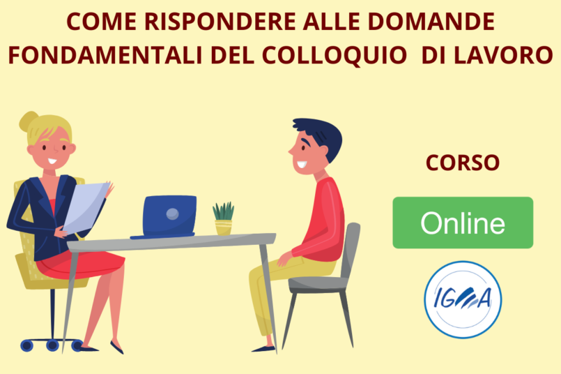 Corso Online colloquio di lavoro